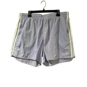 Adidas Men's Sprinter Shorts violet tone with zipper pockets size XL NWT